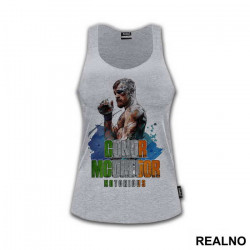 Blue Background - Conor McGregor - MMA - Majica