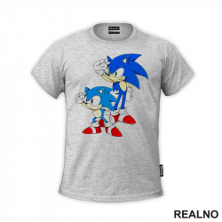 Little And Big - Sonic - Majica