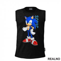 Logo In The Background - Sonic - Majica