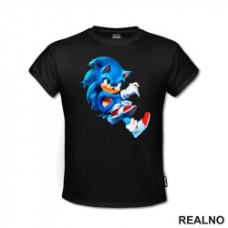 Jumping - Sonic - Majica