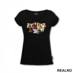 Caracters And Logo - GTA 5 - Majica