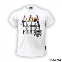 Michael, Franlkin And Trevor - GTA 5 - Majica