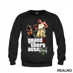 Franklin With Chop Rottweiler - GTA 5 - Duks Franklin With Chop Rottweiler - GTA 5 - Duks