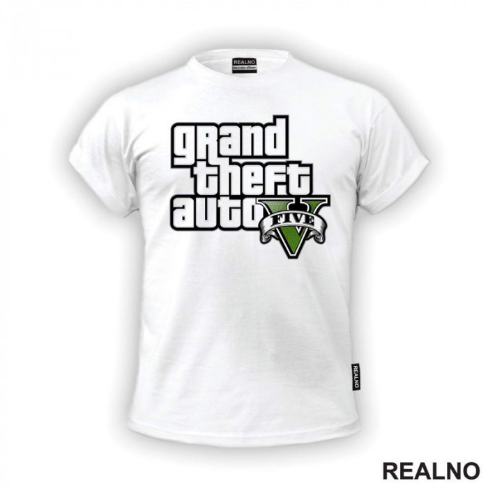 Logo - GTA 5 - Majica