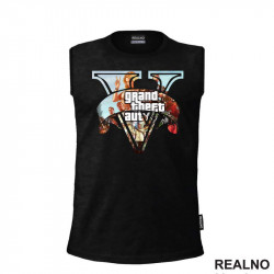 V Logo - Colors - GTA 5 - Majica