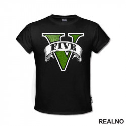 Green Logo - GTA 5 - Majica