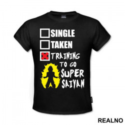 OUTLET - Crna muška majica veličine XS - Goku OUTLET - Crna muška majica veličine XS - Goku