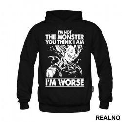 I'm Not The Monster You Think I Am. I'm Worse - Vegeta - Goku - Dragon Ball - Duks