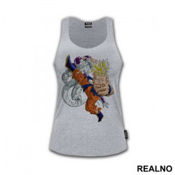 Fight With Frieza - Goku - Dragon Ball - Majica