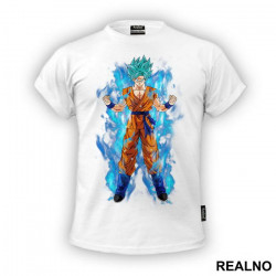 Super Saiyan Blue - Goku - Dragon Ball - Majica