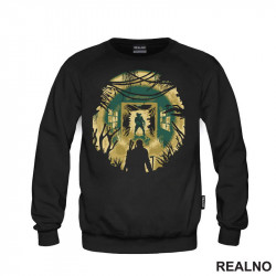 Joel And Infected On The Exit - The Last Of Us - Duks