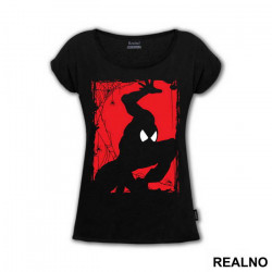 Red Background And Web - SpiderMan - Majica Red Background And Web - SpiderMan - Majica