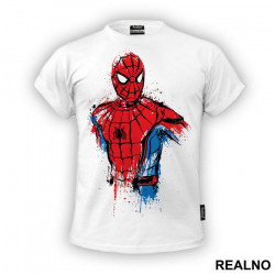 Scattered Drawing - SpiderMan - Majica Scattered Drawing - SpiderMan - Majica