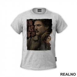 Ellie And Joel - Drawing - Logo - The Last Of Us - Majica