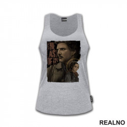 Ellie And Joel - Drawing - Logo - The Last Of Us - Majica