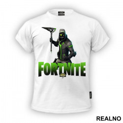 OUTLET - Bela muška majica veličine XS - Forntite OUTLET - Bela muška majica veličine XS - Forntite