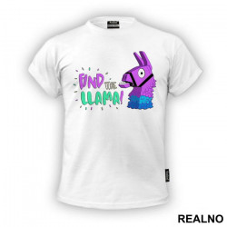 Find The Llama - Fortnite - Majica