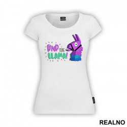Find The Llama - Fortnite - Majica