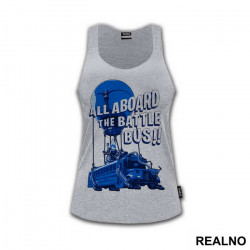 All Aboard The Battle Bus - Fortnite - Majica