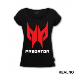 Red Logo - Predator - Majica