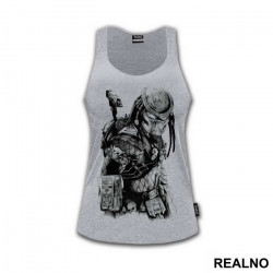 Pencil Drawing - Predator - Majica