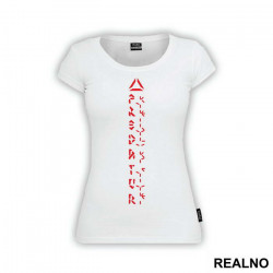 OUTLET - Bela ženska majica veličine XS - Predator