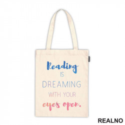 Reading Is Dreaming With Your Eyes Open - Colors - Books - Čitanje - Knjige - Ceger