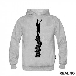 To Reach The Top We Stand On The Books We've Read - Silhouette - Books - Čitanje - Knjige - Duks