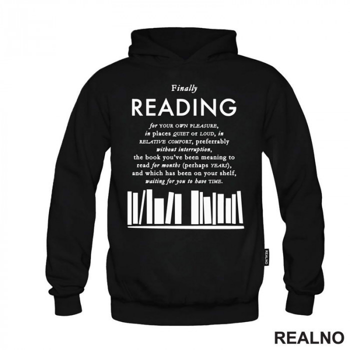 Finally Reading - Books - Čitanje - Knjige - Duks