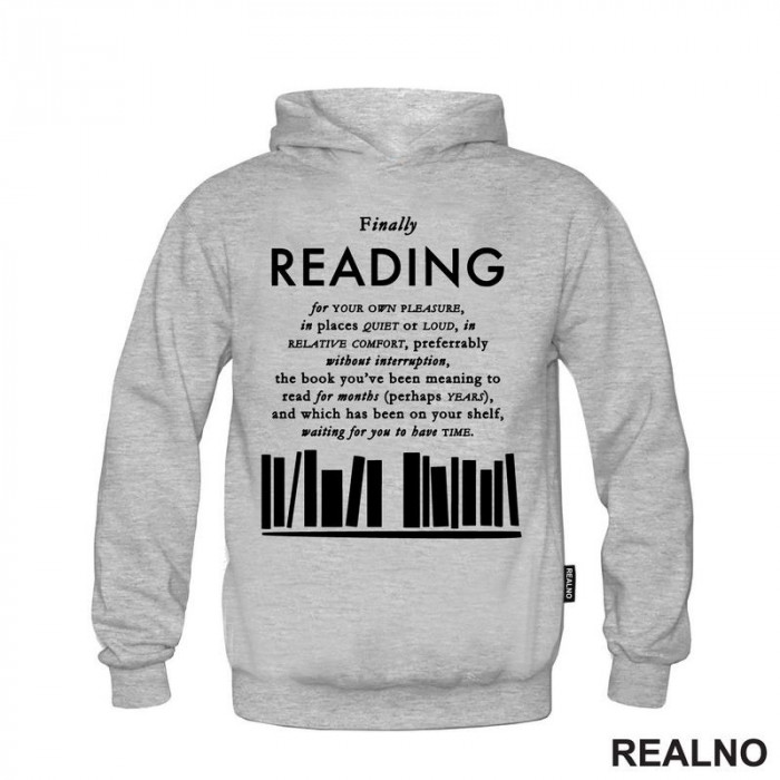 Finally Reading - Books - Čitanje - Knjige - Duks