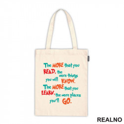 The MORE That You READ, The More Things You Will KNOW - Green, Orange And Red - Books - Čitanje - Knjige - Ceger