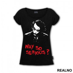 Why So Serious - Dots - Joker - Majica Why So Serious - Dots - Joker - Majica