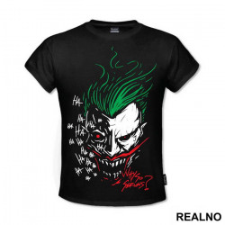 Why So Serious - Outline - Joker - Majica Why So Serious - Outline - Joker - Majica