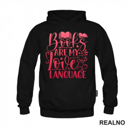 Books Are My Love Language - Red - Books - Čitanje - Knjige - Duks Books Are My Love Language - Red - Books - Čitanje - Knjige - Duks