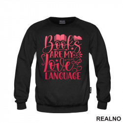 Books Are My Love Language - Red - Books - Čitanje - Knjige - Duks Books Are My Love Language - Red - Books - Čitanje - Knjige - Duks