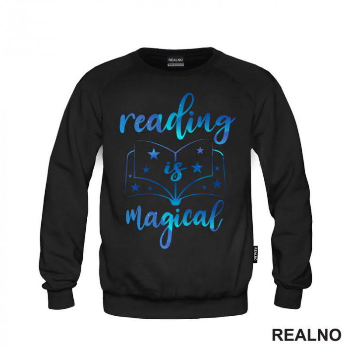 Reading Is Magical - Blue - Colors - Books - Čitanje - Knjige - Duks