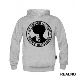 OUTLET - Sivi duks sa kapuljačom muški model veličine XL - Peaky Blinders