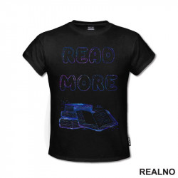 Read More - Colors - Books - Čitanje - Knjige - Majica
