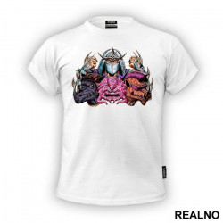 Shredder, Krang, Bibop i Rokstedi - Nindža Kornjače - Majica
