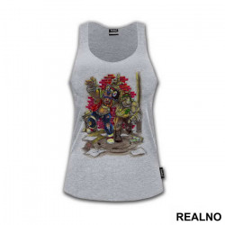 Bebop and Rocksteady - Drawing - Nindža Kornjače - Majica