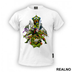 Drawing - Nindža Kornjače - Majica