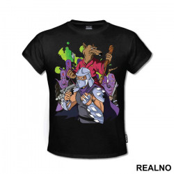 Splinter i njegov učenik - Nindža Kornjače - Majica