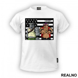 Bebop and Rocksteady - Outkast cover - Nindža Kornjače - Majica