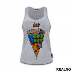 Leo - Pizza - Nindža Kornjače - Majica