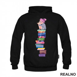 Girl Reading - Fun Girl - Colors  - Books - Čitanje - Knjige - Duks Girl Reading - Fun Girl - Colors  - Books - Čitanje - Knjige - Duks