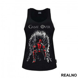 Game Over Throne - Deadpool - Majica