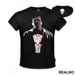 Blood Splatter - Punisher - Majica