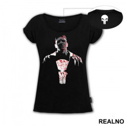 Blood Splatter - Punisher - Majica