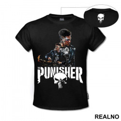 Scratched Picture - Punisher - Majica