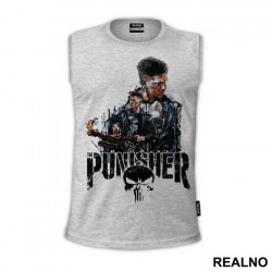 Scratched Picture - Punisher - Majica